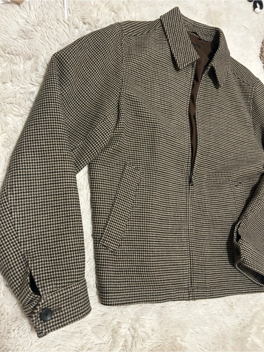 Uniqlo tailored houndstooth